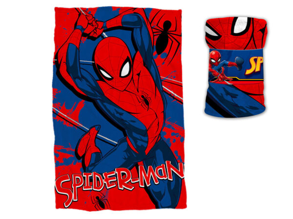 COPERTA CORAL SPIDERMAN